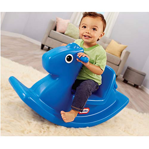New Little Tikes Rocking Horse , 33.00 L x 10.00 W x 17.50 H Inches (Blue)