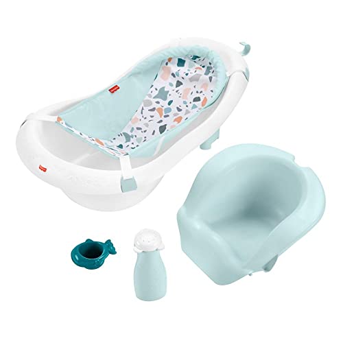 Fisher - Price Bathtub 4 - In - 1 Sling ‘N Seat Tub (Pacific Pebble) - Kidsy
