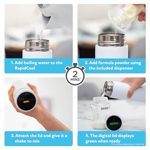Nuby RapidCool Portable Baby Bottle Maker - Kidsy