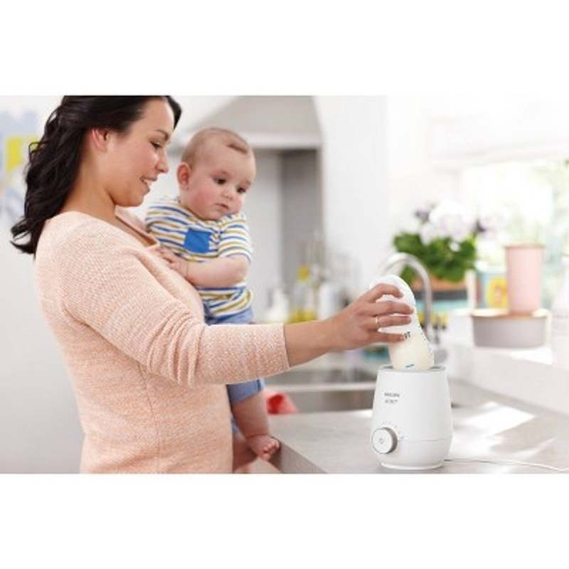Philips Avent Fast Baby Bottle Warmer with Auto Shut Off (White) - Kidsy
