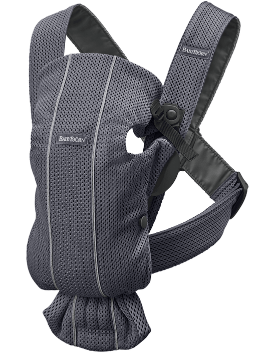 New BabyBjorn Baby Carrier Mini 3D Mesh in Anthracite Black