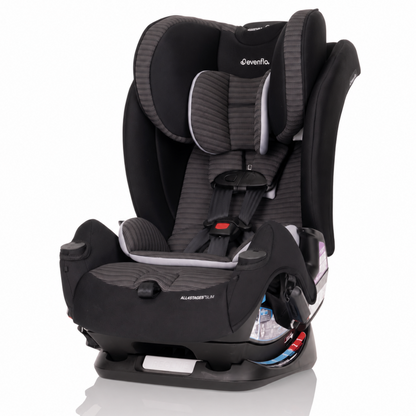 Evenflo All4Stages Slim 4-in-1 Convertible Car Seat (Tybee Black)