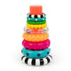 New Sassy Stacks of Circles Stacking Ring STEM Learning Toy