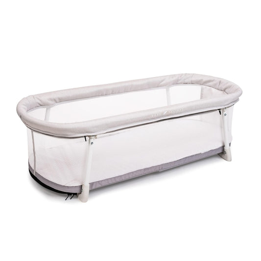 Snuggle Nest Bassinet, Portable Baby Bed (Driftwood Grey)