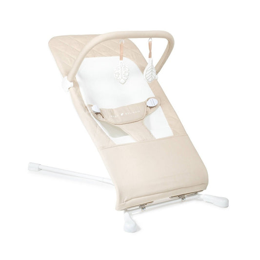 New Baby Delight Highland Organic Portable Baby Bouncer (Oat)