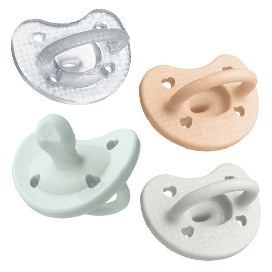 Chicco PhysioForma Luxe Pacifier (0-6m, Multi-Pack, 4pk)