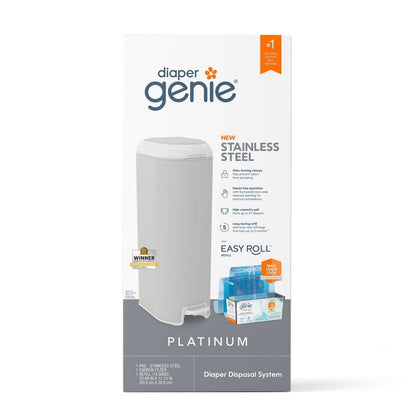 New Diaper Genie Platinum Pail