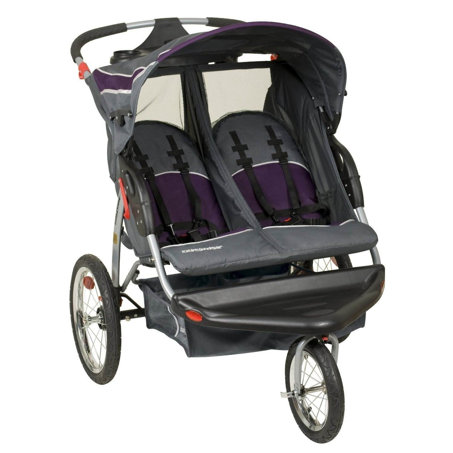 New Baby Trend Expedition Double Jogger Stroller (Elixer)