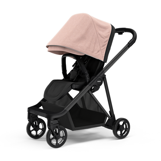 New Thule Shine Stroller (Misty Rose on Black)