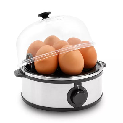 New Elite Cuisine Stainless Steel Automatic Egg Cooker