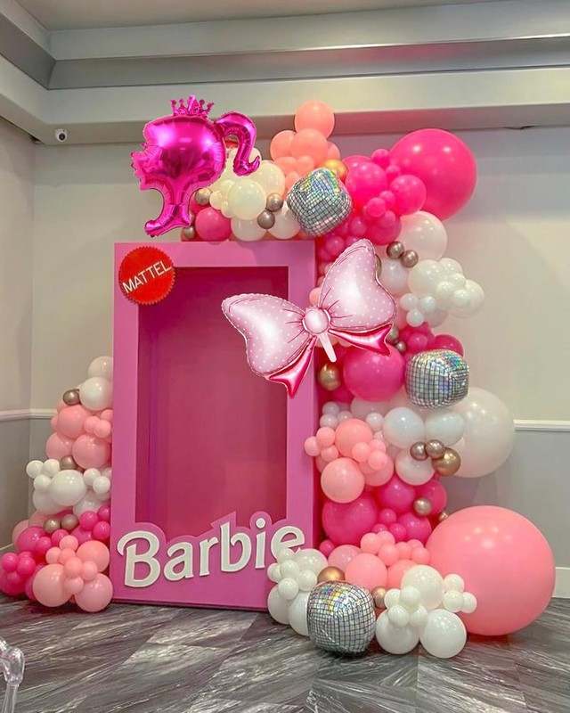 146pcs Balloon Garland Party Decoration Crown Princess Princess Party Decoration (Pink) - Kidsy