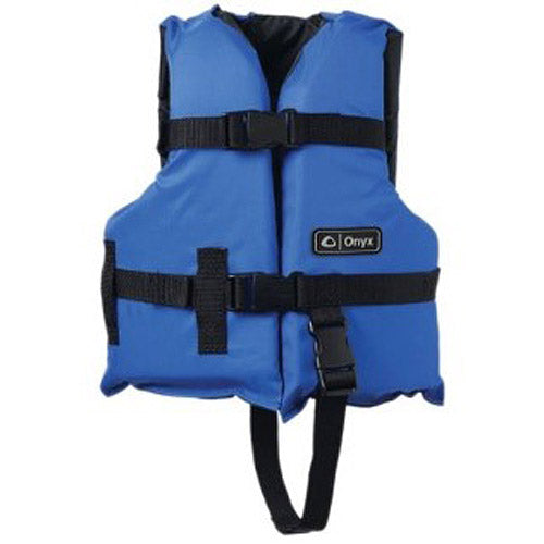 New Onyx Youth General Purpose Boating Vest (Blue)