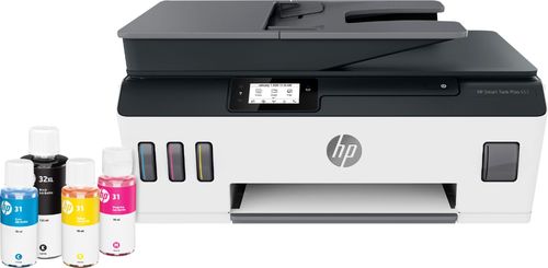 HP Inc. Wireless Color Inkjet All-in-One Printer and Fax (7XV38A#B1H)