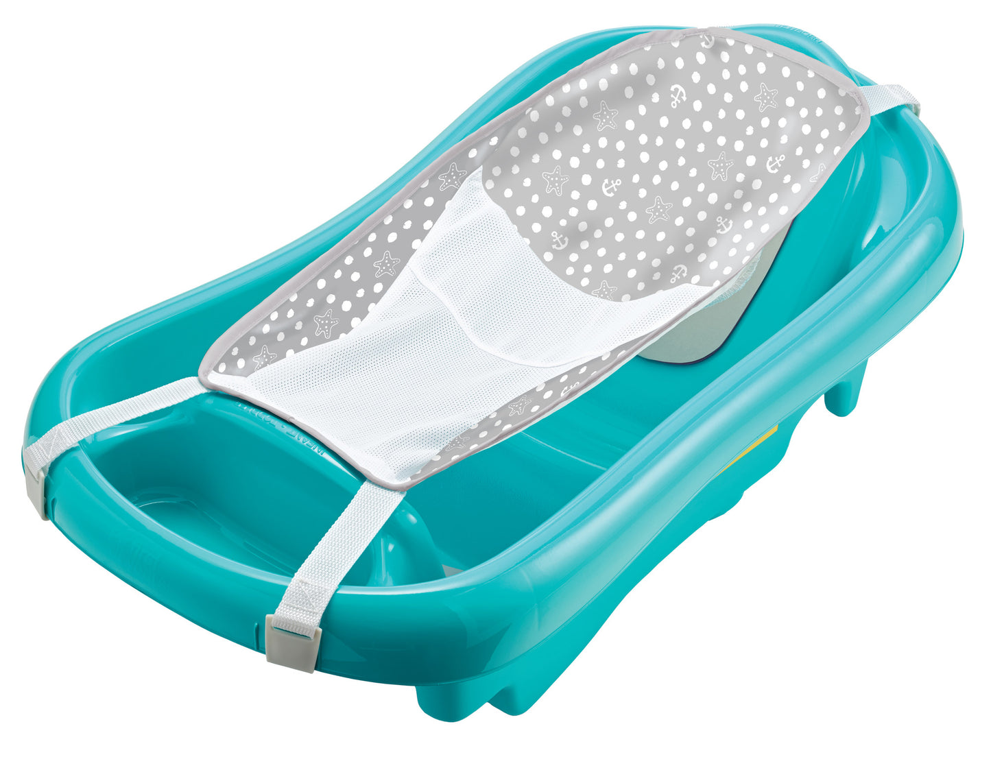 Fat Brain Toys - The First Years Sure Comfort Newborn to Toddler Tub (Aqua) (Does Not Include Original Box)