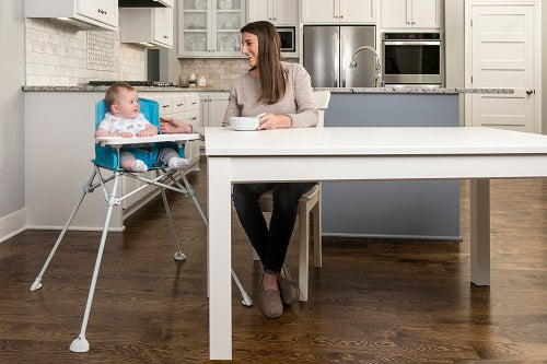 Regalo My Portable High Chair with Tray (Aqua)