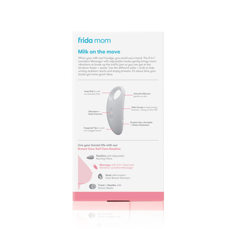 New in Box Frida Mom 2-in-1 Lactation Massager