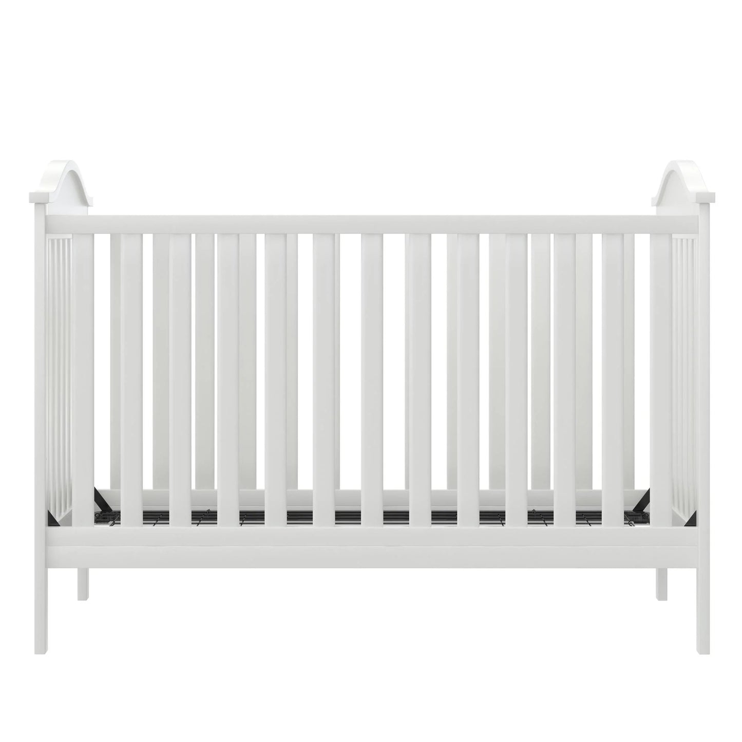 New Baby Relax Adele 3 in 1 Convertible Crib (White)