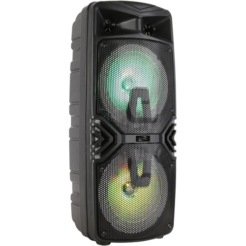 New ISB310B 2 X 8 in. Wireless Bluetooth 5.0 LED Light Tailgate Party Speaker