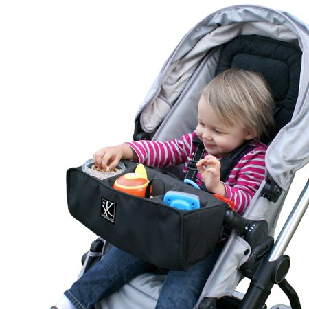 New J.l. Childress Food N Fun Stroller Toddler Tray (Black)