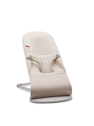 New BabyBjörn Bouncer Bliss, 3D Jersey (Light Beige)