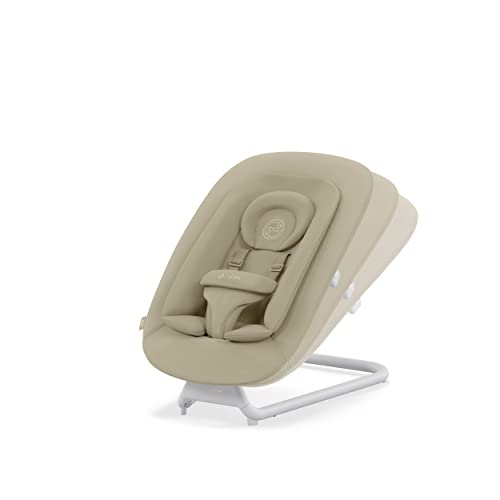 New Cybex Lemo Self-Bouncing Baby Bouncer (Sand White)