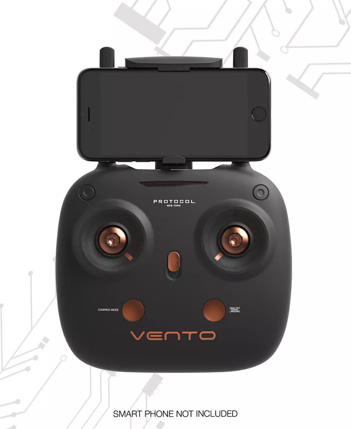 Protocol Vento Wifi Drone with Live Streaming Camera - Black