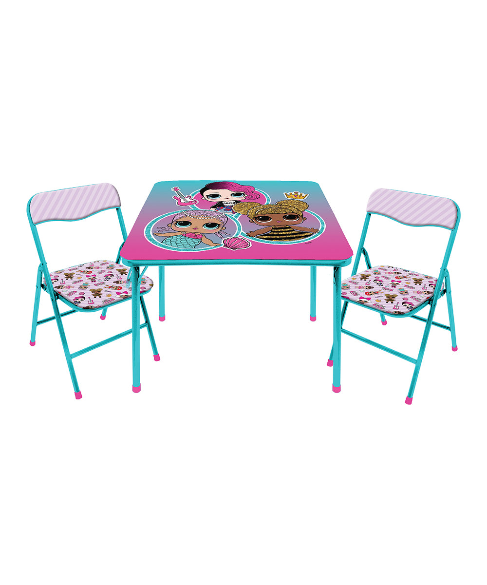 New Idea Nuova LOL Surprise 3 Piece Table and Chair Set