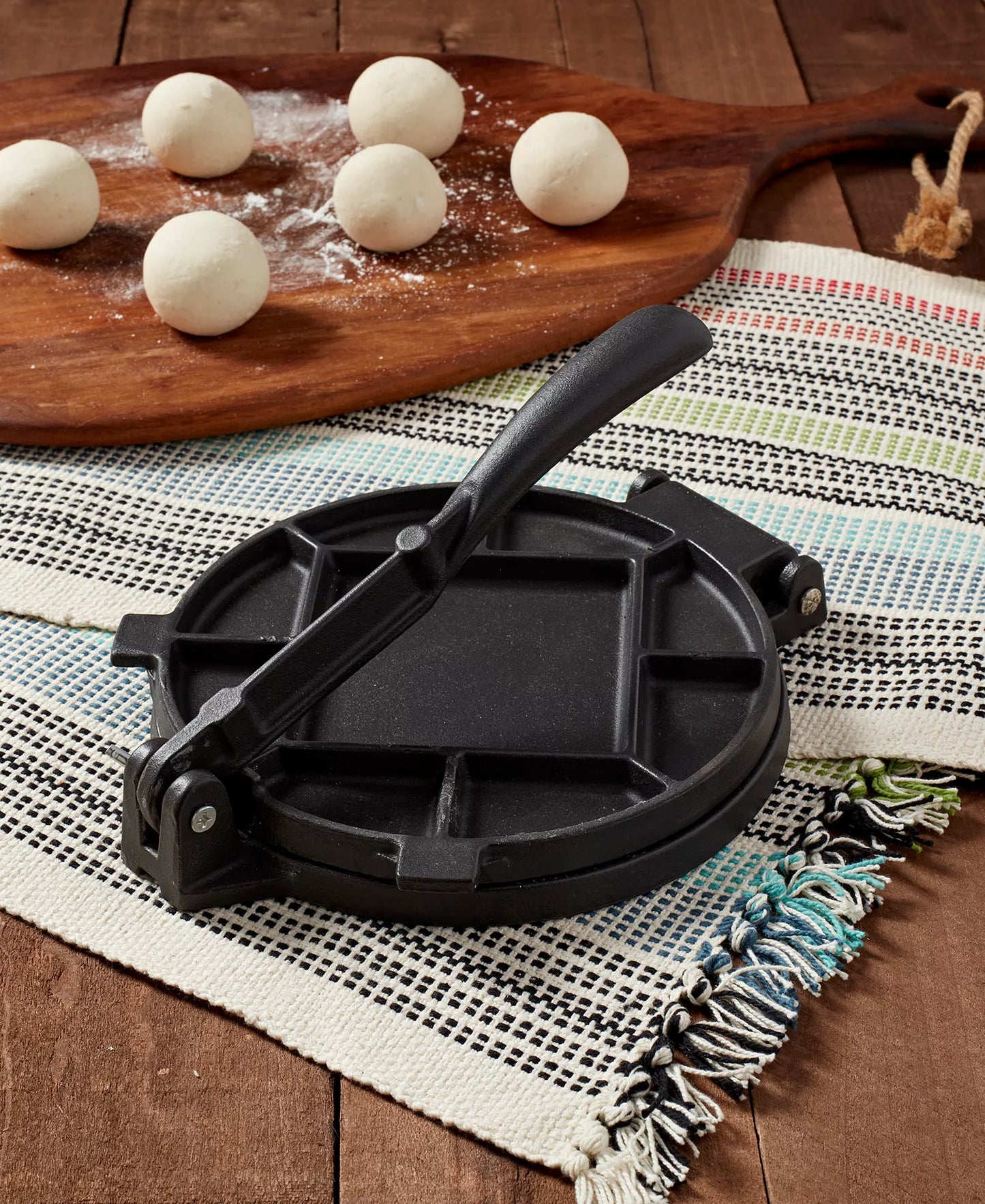 Infuse 7.25-in. Tortilla Press (Black)