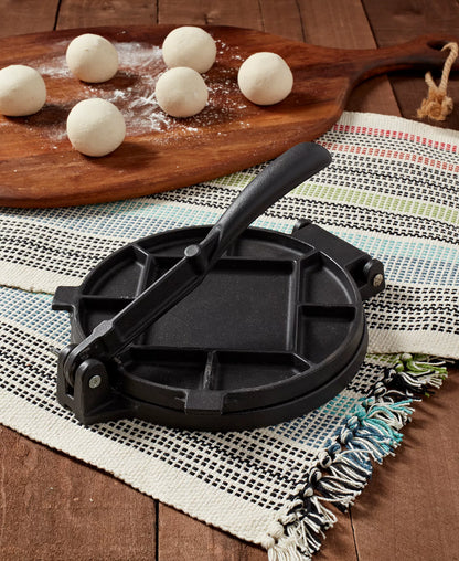 Infuse 7.25-in. Tortilla Press (Black)