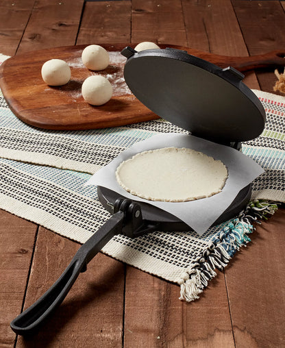 Infuse 7.25-in. Tortilla Press (Black)