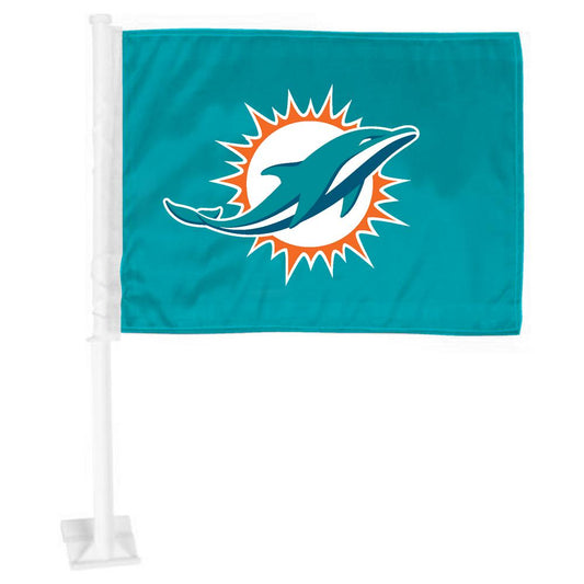 26147 Miami Dolphins Car Flag - Kidsy