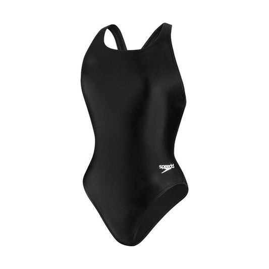 New Speedo Women's Swimsuit One Piece Prolt Super Pro Solid Adult (S, Speedo Black)