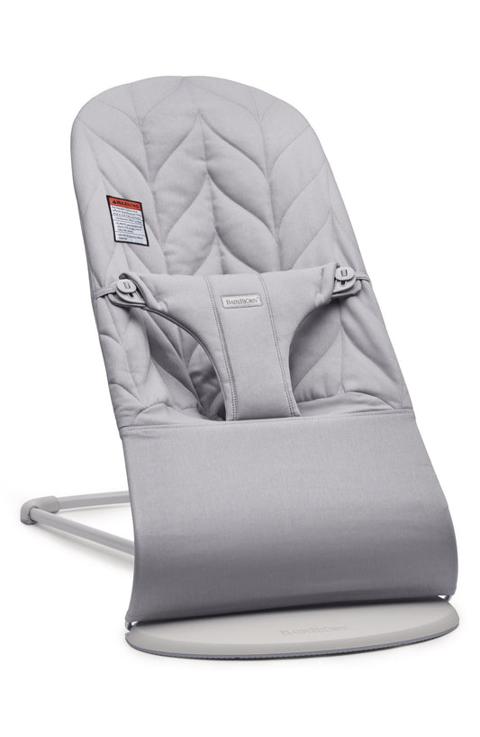 BabyBjorn Bouncer Bliss Cotton Petal Quilt (Light Gray)