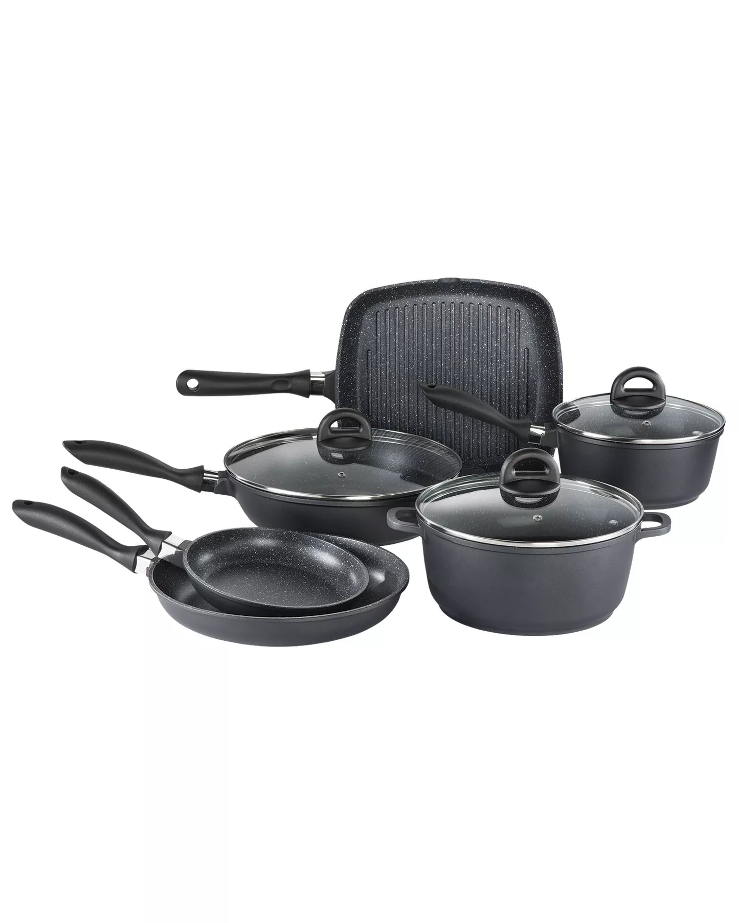 Cuisine::pro® STONE 9pc Cast Aluminum Set