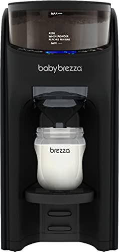 New Baby Brezza Formula Pro WiFi - Instant Warm Formula Mixer, Automatic Blending, Black