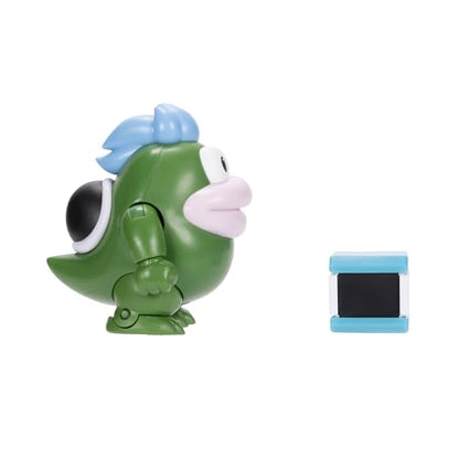 New Nintendo Super Mario 4-Inch Spike Poseable Figure with Pow Block Accessory