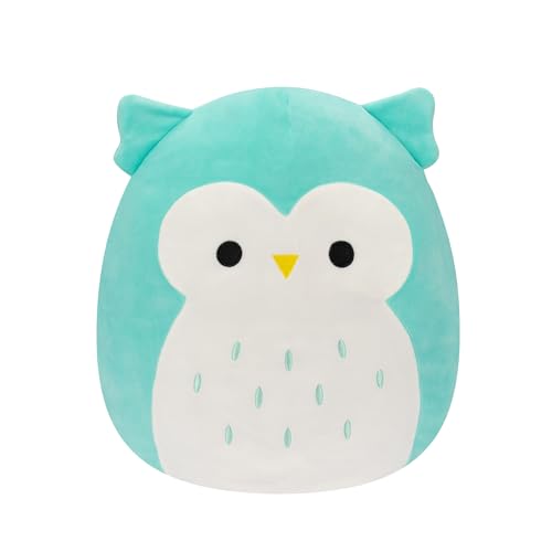 New Squishmallows Original 14-Inch Winston Teal Owl