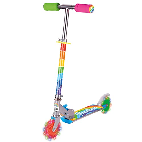 New Ozbozz Rainbow Foldalbe Scooter