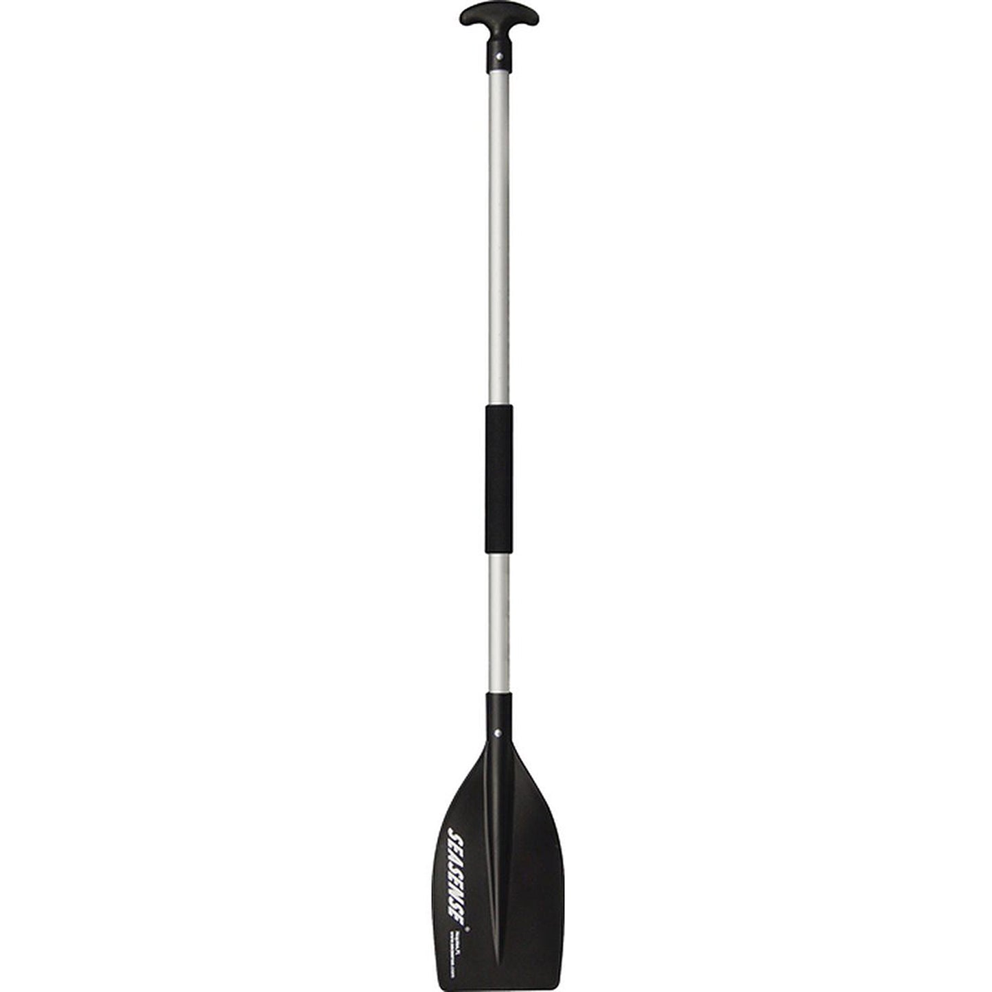 SeaSense Aluminum T-Grip 4 Ft Paddle (Black/Silver)