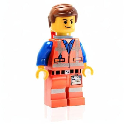 New LEGO The Movie LOOSE Mini Figure Emmet with Piece of Resistance