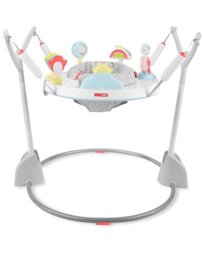 New Skip Hop Baby Activity Play Bouncer for Baby (Silver Lining Cloud)