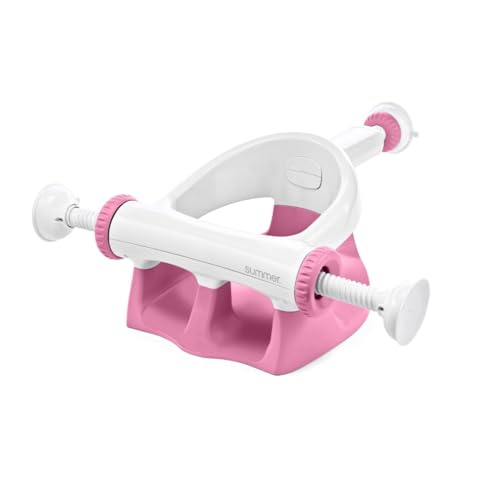 New Summer Infant My Bath Seat for Sit-Up Baby Bathing (Pink)