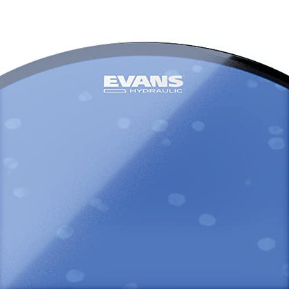 Evans Drum Heads - Hydraulic Blue Tom Drumhead, 15 Inch