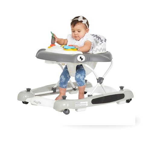 New Dream on Me 2-in-1 Aloha Fun Baby Walker (Grey)