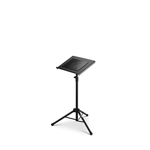 New On-Stage LPT7000 Deluxe Laptop Stand Adjustable Height and Tilt (Black)