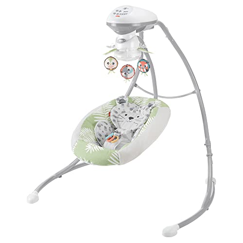 New Fisher-Price Snow Leopard Baby Swing