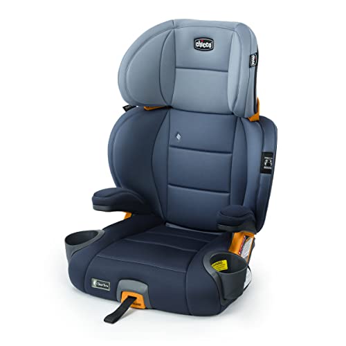 Chicco KidFit® ClearTex® Plus 2-in-1 Belt-Positioning Booster Car Seat (Reef/Navy)