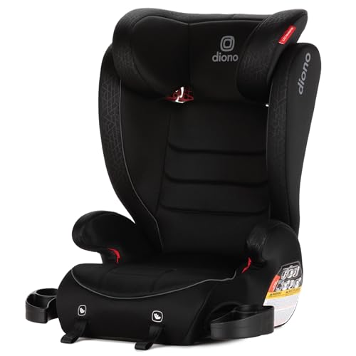 New Diono Monterey 2XT Latch 2 in 1 High Back Booster Car Seat (Black)