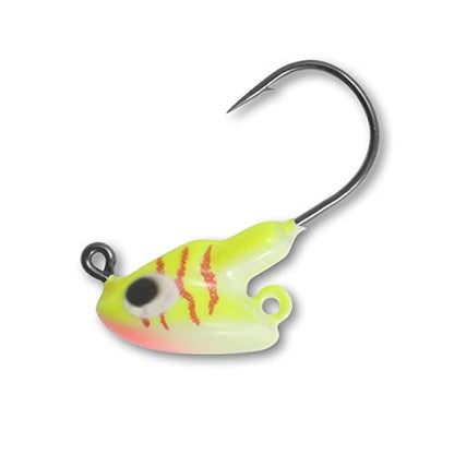 New Northland Stand-Up Fire-Ball 1/8oz Shaky Head Jighead Firetiger