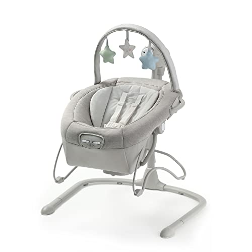 Graco Soothe n Sway LX Swing with Portable Bouncer (Modern Cottage)